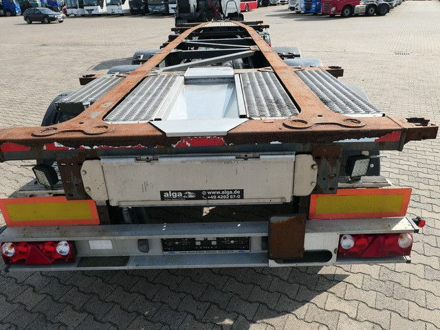 Container transporter/ Swap body semi-trailer Lag O-3-CC, Tankcontainer, ADR,Luft-Lift,2x am Lager: picture 14