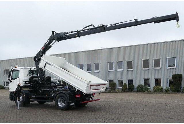 MAN 18.320 TGM BB, Kran Hiab X-Hiduo 138, Funk, AHK - Tipper: picture 2 MAN 18.320 TGM BB, Kran Hiab X-Hiduo 138, Funk, AHK - Tipper: picture 2