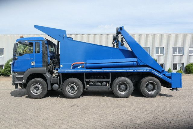 MAN 41.480 TGS 8x4, gr. Federpaket, 37tkm, 4-Achser - Skip loader truck: picture 5 MAN 41.480 TGS 8x4, gr. Federpaket, 37tkm, 4-Achser - Skip loader truck: picture 5