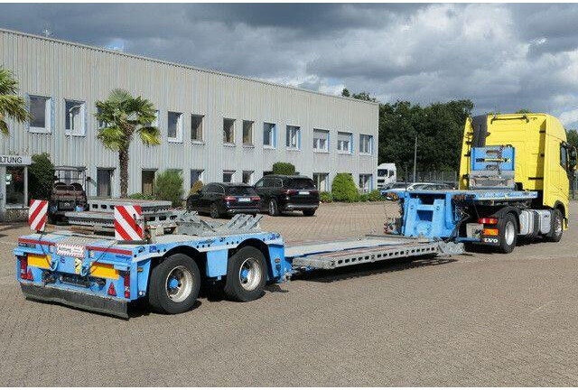 MEUSBURGER MPG 2, ausziehbar, verbreiterbar, Radmulden, BPW - Low loader semi-trailer: picture 5 MEUSBURGER MPG 2, ausziehbar, verbreiterbar, Radmulden, BPW - Low loader semi-trailer: picture 5