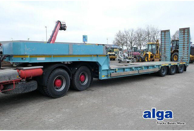 MOL 3-Achser,hydr. Rampen,Gelenkt,Verbreiterbar - Low loader semi-trailer: picture 1 MOL 3-Achser,hydr. Rampen,Gelenkt,Verbreiterbar - Low loader semi-trailer: picture 1