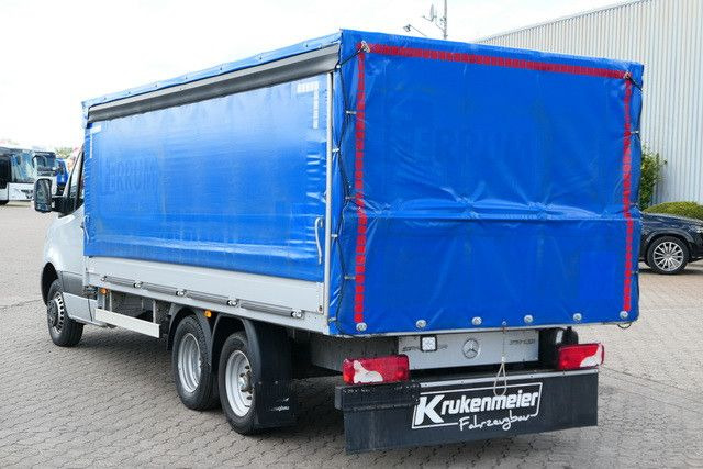Mercedes-Benz 519 CDI Sprinter 6x2, 3.4to. NL, Klima, Navi - Curtain side van: picture 4 Mercedes-Benz 519 CDI Sprinter 6x2, 3.4to. NL, Klima, Navi - Curtain side van: picture 4