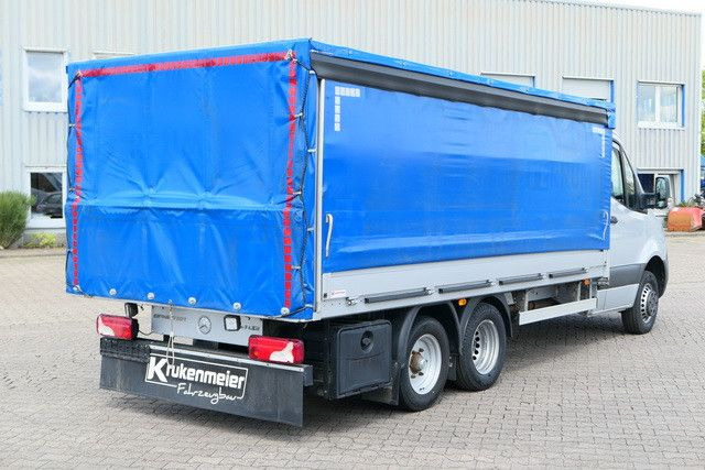 Mercedes-Benz 519 CDI Sprinter 6x2, 3.4to. NL, Klima, Navi - Curtain side van: picture 3 Mercedes-Benz 519 CDI Sprinter 6x2, 3.4to. NL, Klima, Navi - Curtain side van: picture 3