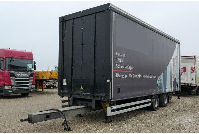 ORTEN AG 18T, Jumbo, Tandem, 7.7mtr. Mitnahmestapler - Curtainsider trailer: picture 3 ORTEN AG 18T, Jumbo, Tandem, 7.7mtr. Mitnahmestapler - Curtainsider trailer: picture 3