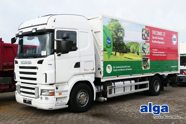 Scania R 420 LB4X2, Schwenkwand, LBW 2,0to., Retarder - Beverage truck: picture 1 Scania R 420 LB4X2, Schwenkwand, LBW 2,0to., Retarder - Beverage truck: picture 1