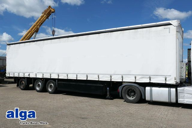 Schmitz Cargobull SCS 24/L 13.62 EB, Gelenkt, Mitnahmestapler - Curtainsider semi-trailer: picture 1 Schmitz Cargobull SCS 24/L 13.62 EB, Gelenkt, Mitnahmestapler - Curtainsider semi-trailer: picture 1