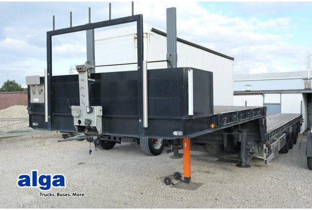 Schütte SAL35, Tiefbett 8,7m, 2x gelenkt, BPW - Low loader semi-trailer: picture 1 Schütte SAL35, Tiefbett 8,7m, 2x gelenkt, BPW - Low loader semi-trailer: picture 1