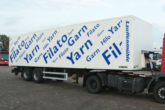Sommer 2-Achser, elektr. Rolltor, BPW, 11.000mm lang - Closed box semi-trailer: picture 2 Sommer 2-Achser, elektr. Rolltor, BPW, 11.000mm lang - Closed box semi-trailer: picture 2