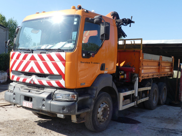 Camions benne avec grue Renault 370 dci - Tipper, Crane truck: picture 3 Camions benne avec grue Renault 370 dci - Tipper, Crane truck: picture 3