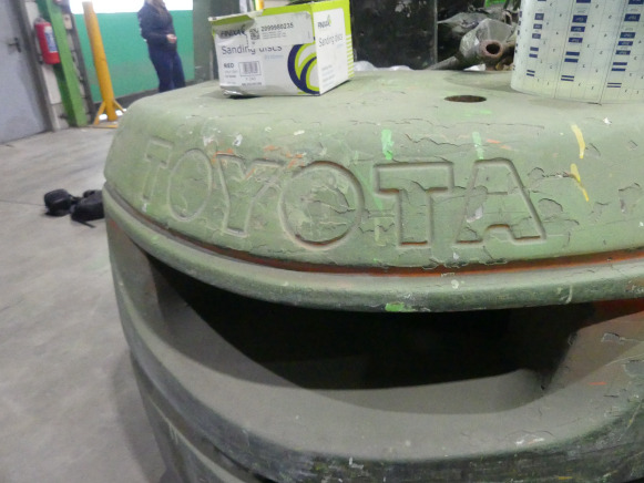 Electric forklift Chariot élévateur Toyota: picture 14