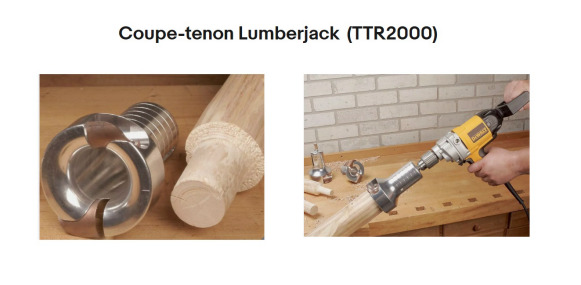 Fraise à tenon LUMBERJACK TTR2000 - Construction equipment: picture 1 Fraise à tenon LUMBERJACK TTR2000 - Construction equipment: picture 1