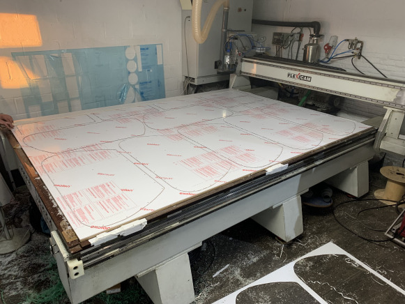 Fraiseuse CNC FlexCAM Pro 2030 – Table 3000x2000 – Avec aspiration - Milling machine: picture 2 Fraiseuse CNC FlexCAM Pro 2030 – Table 3000x2000 – Avec aspiration - Milling machine: picture 2