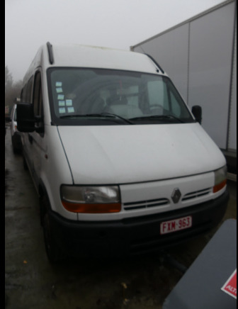 Minibus, Passenger van REF:16 - Camionnette minibus Renault Master (2002-75.358 km): picture 1