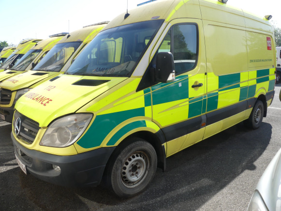 REF:18 - Ambulance Mercedes-Benz Sprinter (2013-287.720 km) - Ambulance: picture 1 REF:18 - Ambulance Mercedes-Benz Sprinter (2013-287.720 km) - Ambulance: picture 1