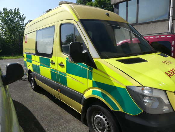 REF:22 - Ambulance Mercedes-Benz Sprinter (2015-256.163 km) - Ambulance: picture 4 REF:22 - Ambulance Mercedes-Benz Sprinter (2015-256.163 km) - Ambulance: picture 4
