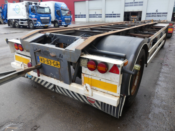 REF:WD-83-GR - Remorque porte container Floor FLA-10-108 - Container transporter/ Swap body trailer: picture 3 REF:WD-83-GR - Remorque porte container Floor FLA-10-108 - Container transporter/ Swap body trailer: picture 3