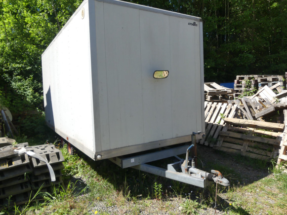 Remorque double essieu fermée Construrem 2T2E - Closed box trailer: picture 2 Remorque double essieu fermée Construrem 2T2E - Closed box trailer: picture 2