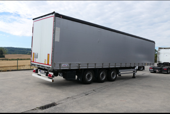 Semi remorque à rideaux coulissants Schmitz Cargobull Plateau bâché et fond prévu pour transport de bobines - Curtainsider semi-trailer: picture 4 Semi remorque à rideaux coulissants Schmitz Cargobull Plateau bâché et fond prévu pour transport de bobines - Curtainsider semi-trailer: picture 4