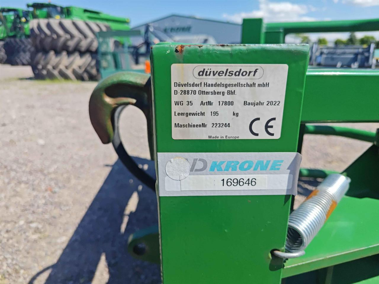 Front loader for tractor Düvelsdorf DRB Euro: picture 7