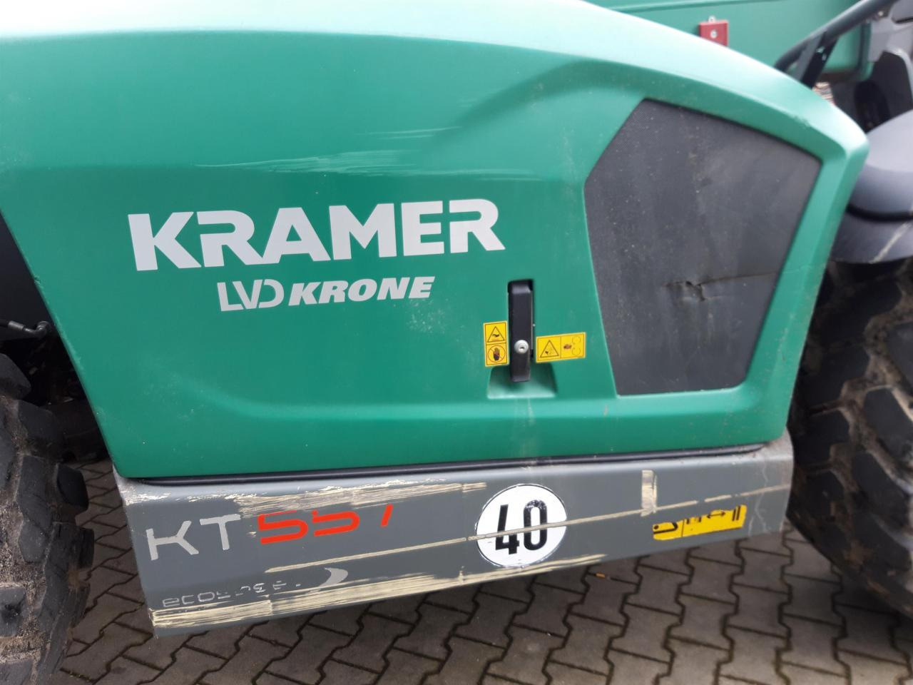 Telescopic handler Kramer KT557: picture 8