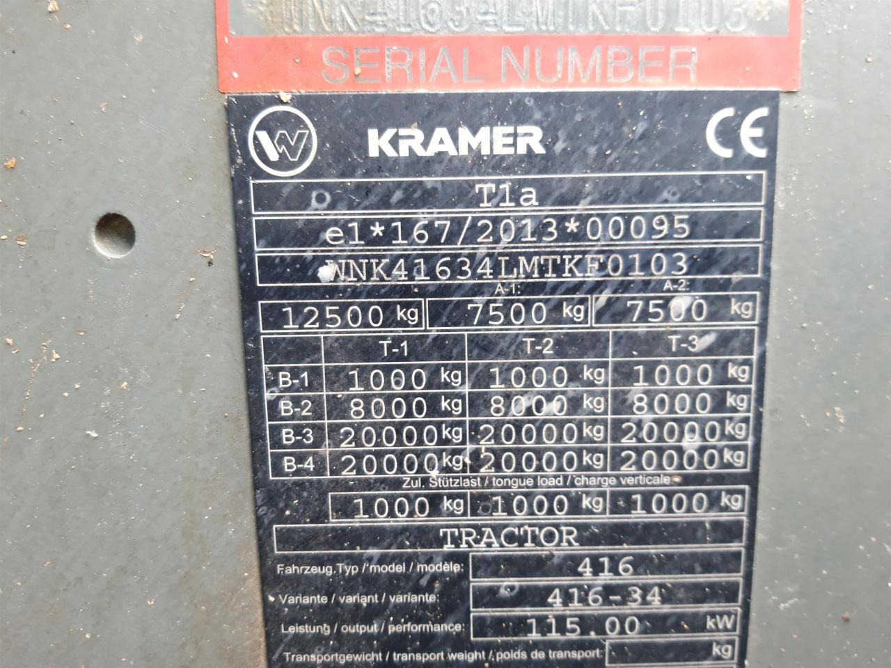 Telescopic handler Kramer KT557: picture 17