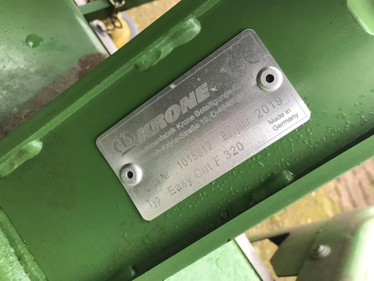 Mower Krone EC B 950 Collect: picture 12