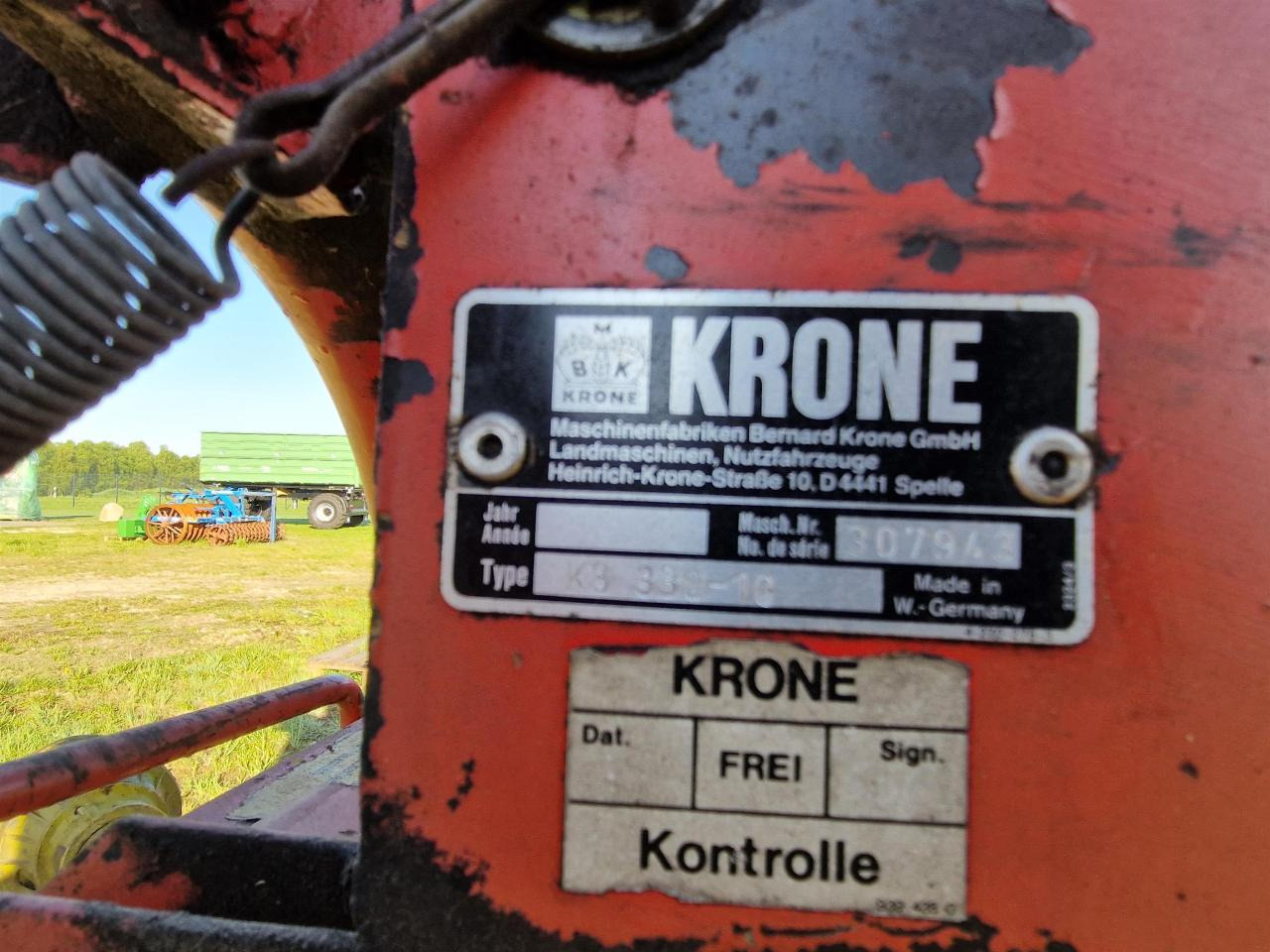 Krone KS 3.30/10 - Tedder/ Rake: picture 3 Krone KS 3.30/10 - Tedder/ Rake: picture 3