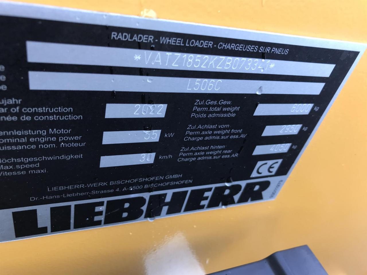 Wheel loader Liebherr 506 Compact: picture 16