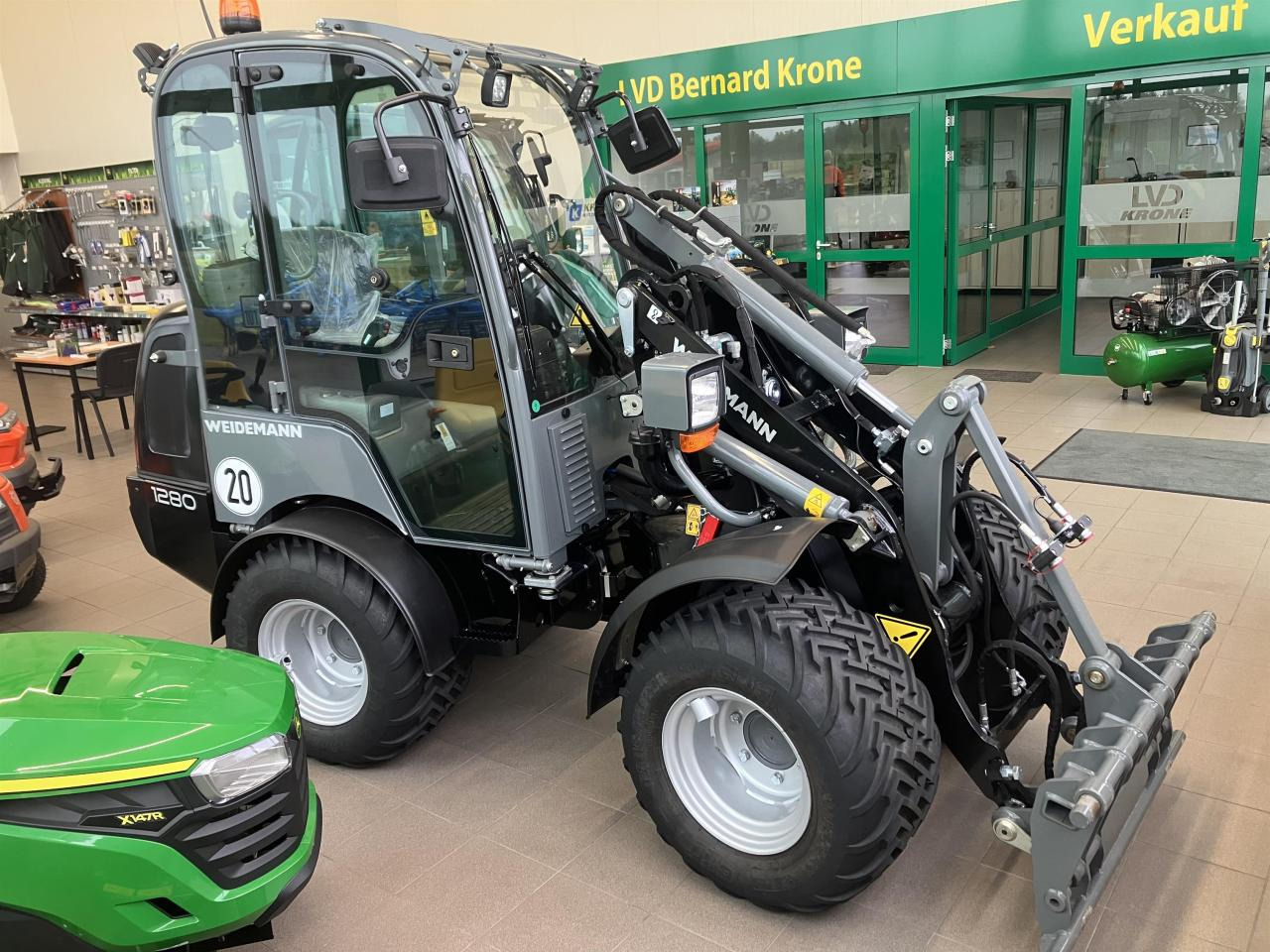 Weidemann 1280 - Wheel loader: picture 2 Weidemann 1280 - Wheel loader: picture 2