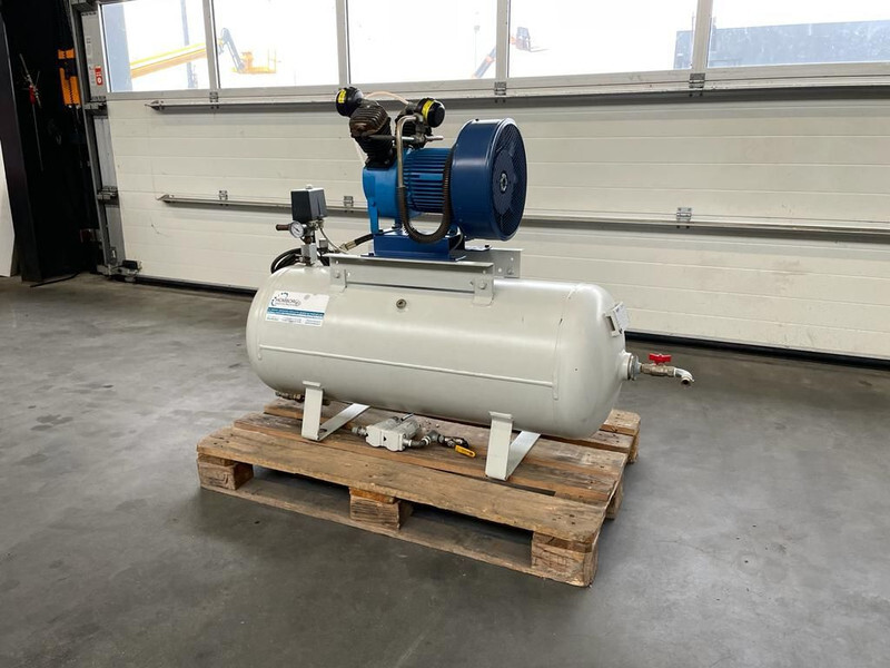 Air compressor Alup 2.2 kW 240 L / min 10 Bar Elektrische Zuigercompressor op ketel: picture 10