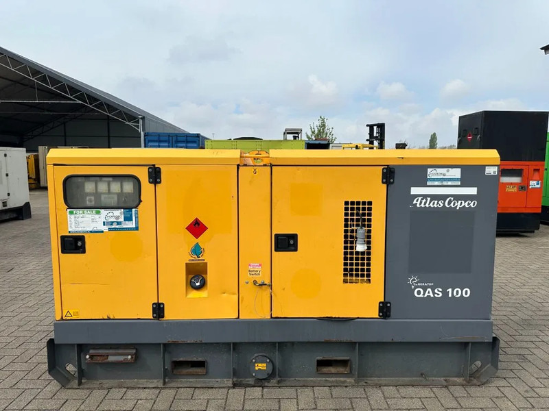 Atlas-Copco QAS 100 Perkins Leroy Somer 100 kVA Silent Rental generatorset - Generator set: picture 1 Atlas-Copco QAS 100 Perkins Leroy Somer 100 kVA Silent Rental generatorset - Generator set: picture 1