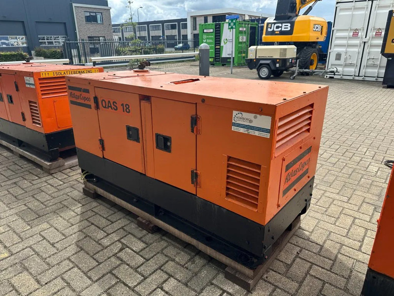 Generator set Atlas-Copco QAS 18 Yanmar Mecc Alte Spa 18 kVA Silent generatorset: picture 10