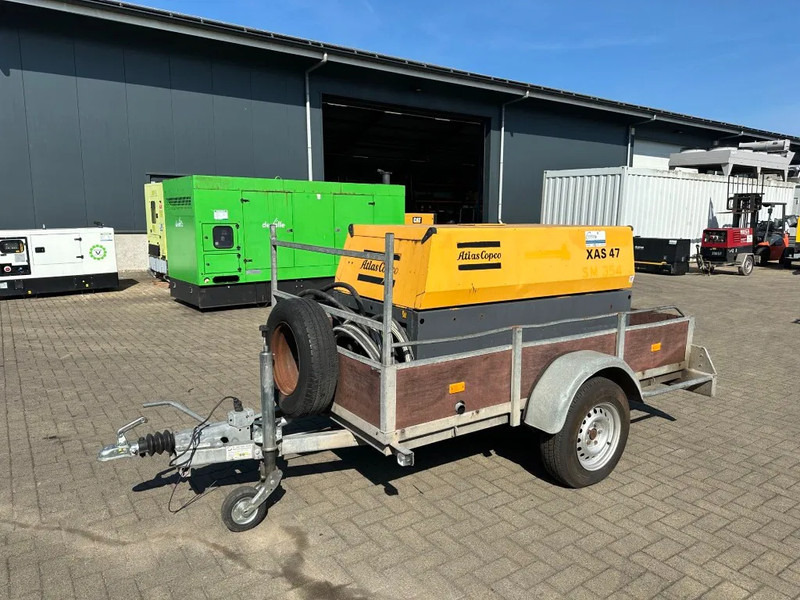 Atlas-Copco XAS 47 DD Deutz 2.6 m3 / min 7 Bar 21 kW Mobiele Diesel Compressor op aanhanger - Air compressor: picture 3 Atlas-Copco XAS 47 DD Deutz 2.6 m3 / min 7 Bar 21 kW Mobiele Diesel Compressor op aanhanger - Air compressor: picture 3