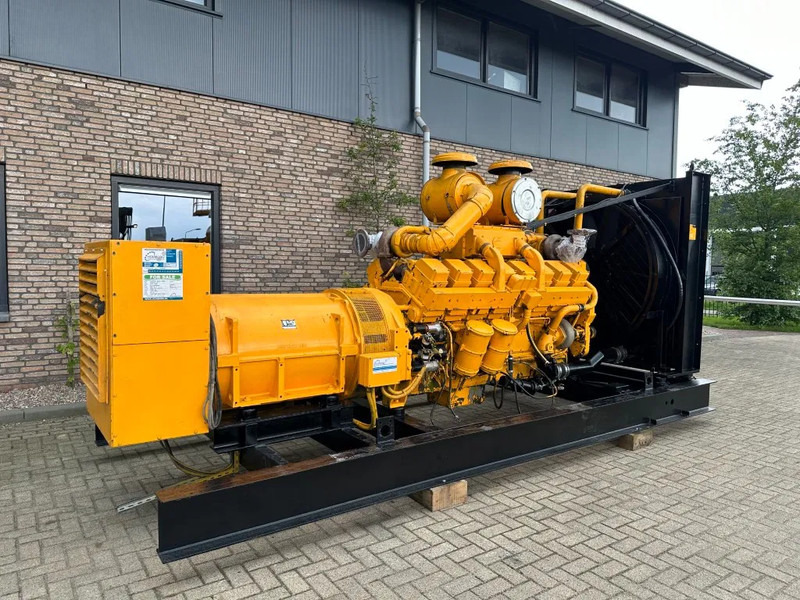 Generator set Cummins KTA 50 G1 SDMO Leroy Somer 1125 kVA generatorset ex emergency 580 hours: picture 9