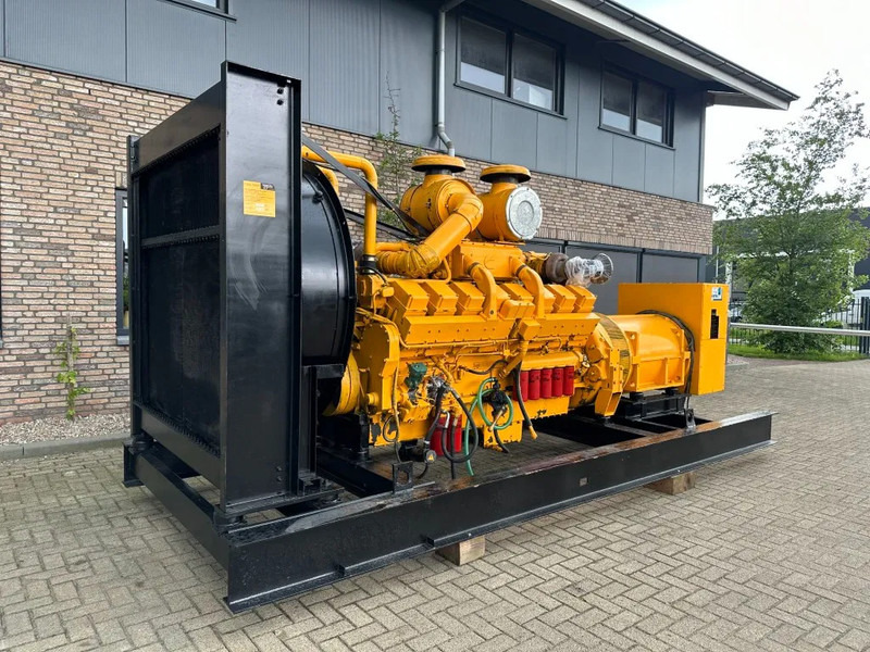Generator set Cummins KTA 50 G1 SDMO Leroy Somer 1125 kVA generatorset ex emergency 580 hours: picture 8