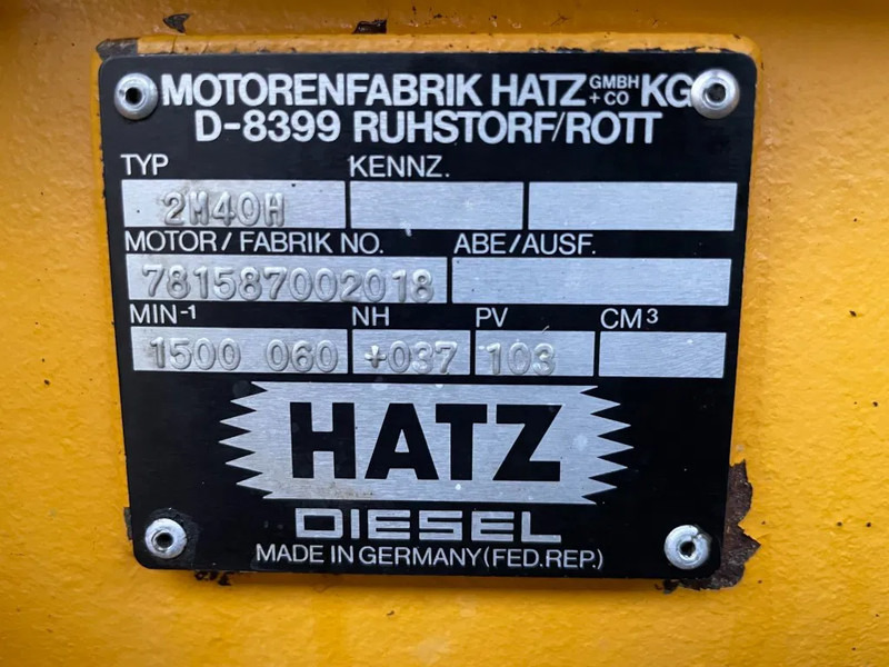 Hatz 2M40H Stamford 25 kVA generatorset - Generator set: picture 3 Hatz 2M40H Stamford 25 kVA generatorset - Generator set: picture 3