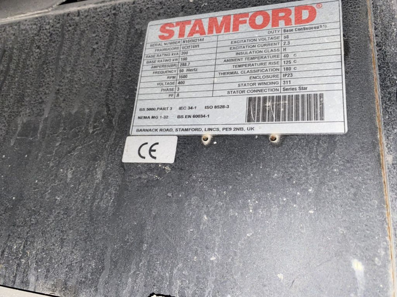 Generator set Himoinsa HFW 200 Iveco NEF 67 Stamford 200 kVA Silent generatorset: picture 14