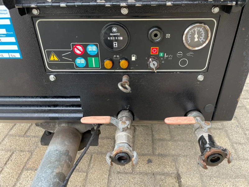 Ingersoll Rand 731 Isuzu diesel, 3,1 m3 - 7 Bar mobiele compressor LOW HOURS! - Air compressor: picture 5 Ingersoll Rand 731 Isuzu diesel, 3,1 m3 - 7 Bar mobiele compressor LOW HOURS! - Air compressor: picture 5