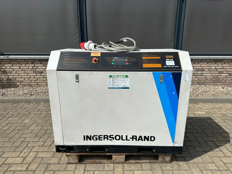 Ingersoll Rand SSR ML22 Elektrische Schroefcompressor 25 kW 3480 L / min 7.5 Bar - Air compressor: picture 1 Ingersoll Rand SSR ML22 Elektrische Schroefcompressor 25 kW 3480 L / min 7.5 Bar - Air compressor: picture 1