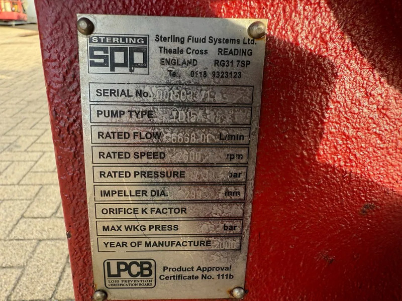 Iveco 8061 SPP 400 m3 / h 16 bar Diesel Waterpompset Waterpump - Water pump: picture 3 Iveco 8061 SPP 400 m3 / h 16 bar Diesel Waterpompset Waterpump - Water pump: picture 3