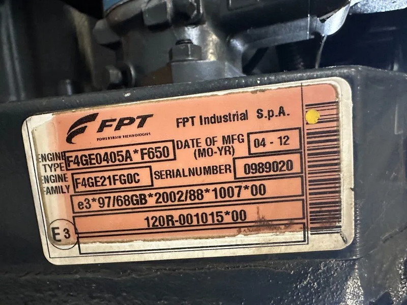 Iveco FPT NEF45 AM1A S500 Stamford 71.5 kVA generatorset - Generator set: picture 4 Iveco FPT NEF45 AM1A S500 Stamford 71.5 kVA generatorset - Generator set: picture 4