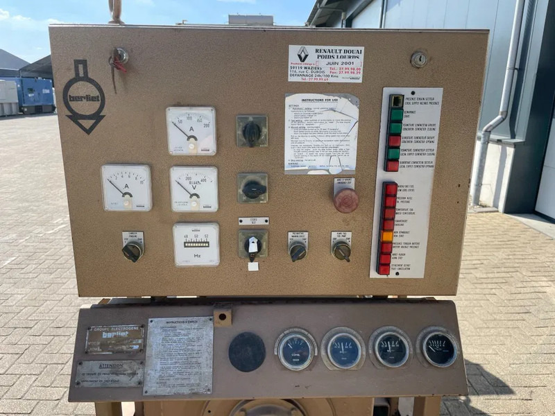 Renault Leroy Somer 100 kVA generatorset ex Emergency 66,1 hours - Generator set: picture 3 Renault Leroy Somer 100 kVA generatorset ex Emergency 66,1 hours - Generator set: picture 3
