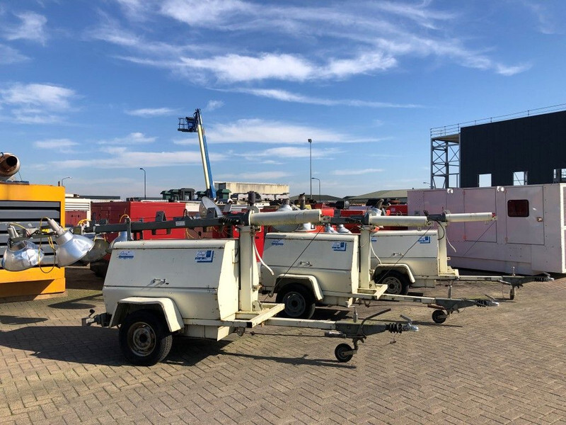 Lighting tower Terex Kubota Leroy Somer 7 kVA lichtmast aggregaat light tower: picture 12