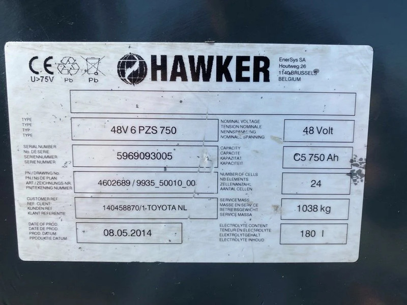 Electric forklift Toyota Traigo 16 1.6 ton Duplex Freelift Elektra Heftruck: picture 20