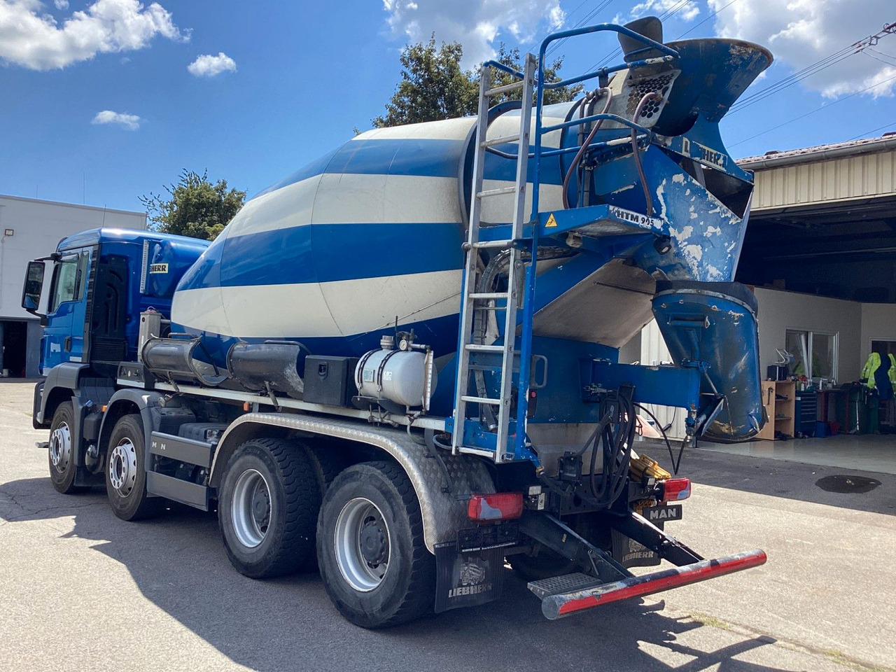MAN TGS 35.470 8x4 Liebherr HTM905P Intarder Betonmi - Concrete mixer truck: picture 3 MAN TGS 35.470 8x4 Liebherr HTM905P Intarder Betonmi - Concrete mixer truck: picture 3
