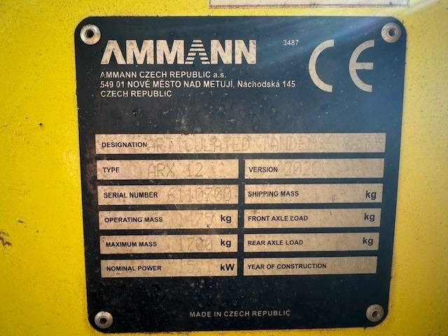 Road roller Ammann ARX 12: picture 12