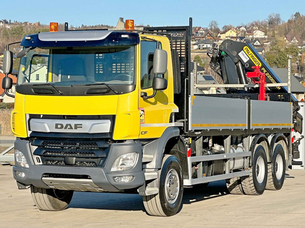 DAF CF 450 * PK 22002 - EH D + FUNK * 6x4 * TOP - Crane truck, Dropside/ Flatbed truck: picture 4 DAF CF 450 * PK 22002 - EH D + FUNK * 6x4 * TOP - Crane truck, Dropside/ Flatbed truck: picture 4