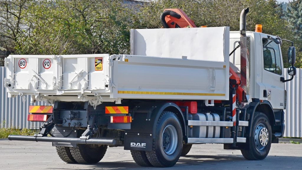 Tipper, Crane truck DAF CF 75.310 Kipper 4,30 m + KRAN * TOPZUSTAND DAF CF 75.310 Kipper 4,30 m + KRAN * TOPZUSTAND: picture 7