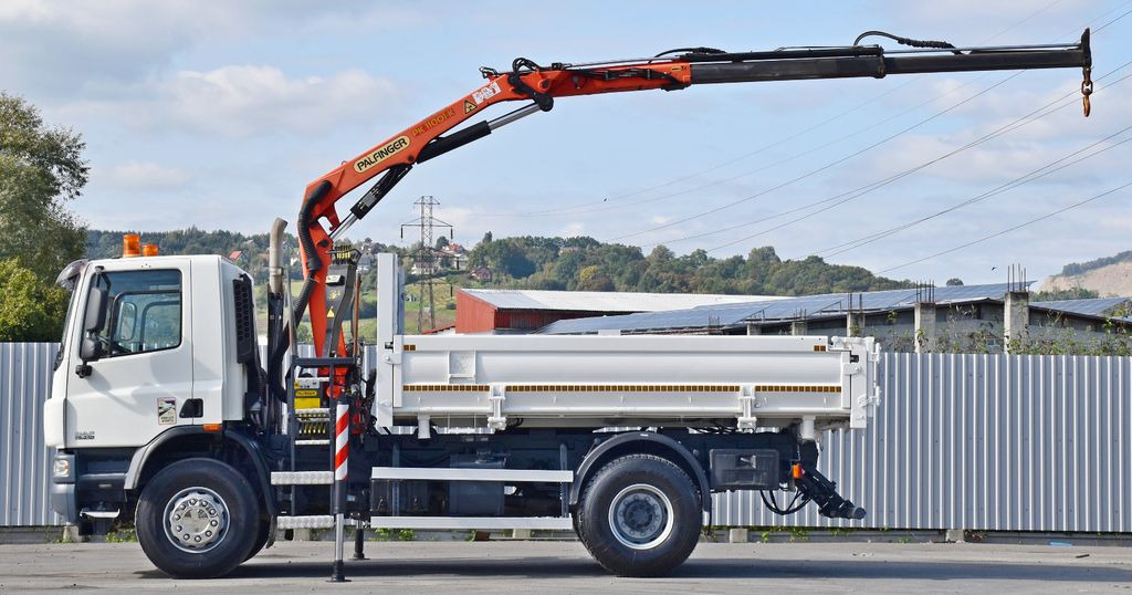 Tipper, Crane truck DAF CF 75.310 Kipper 4,30 m + KRAN * TOPZUSTAND DAF CF 75.310 Kipper 4,30 m + KRAN * TOPZUSTAND: picture 6