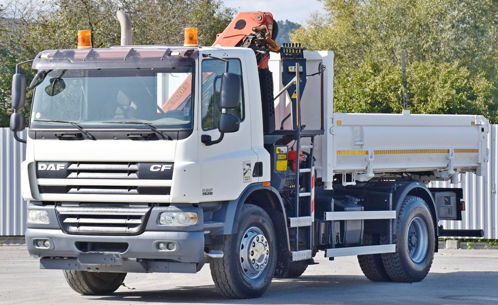 DAF CF 75.310 Kipper 4,30 m + KRAN * TOPZUSTAND - Tipper, Crane truck: picture 5 DAF CF 75.310 Kipper 4,30 m + KRAN * TOPZUSTAND - Tipper, Crane truck: picture 5